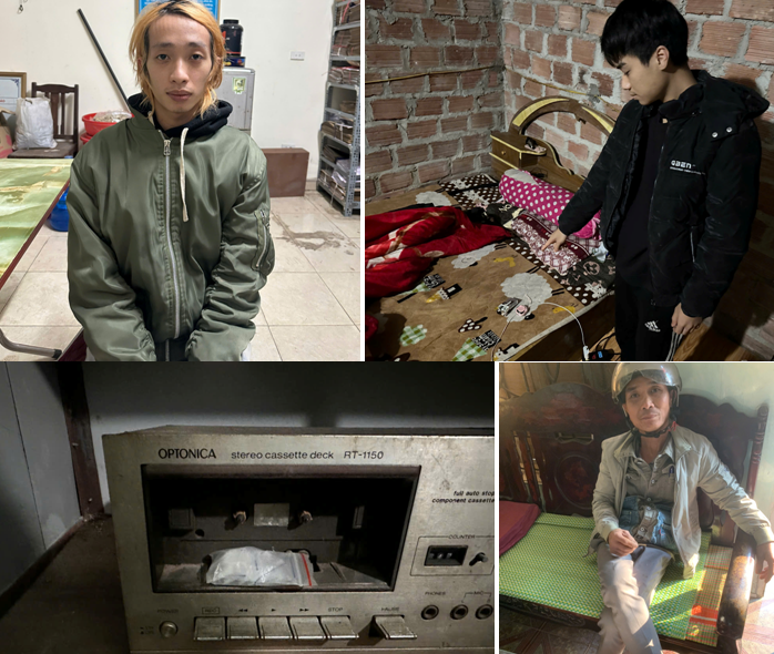 Bắt 8 đối tượng liên quan tội phạm về ma túy ở các quận, huyện Hải An, Lê Chân,  An Lão và Cát Hải